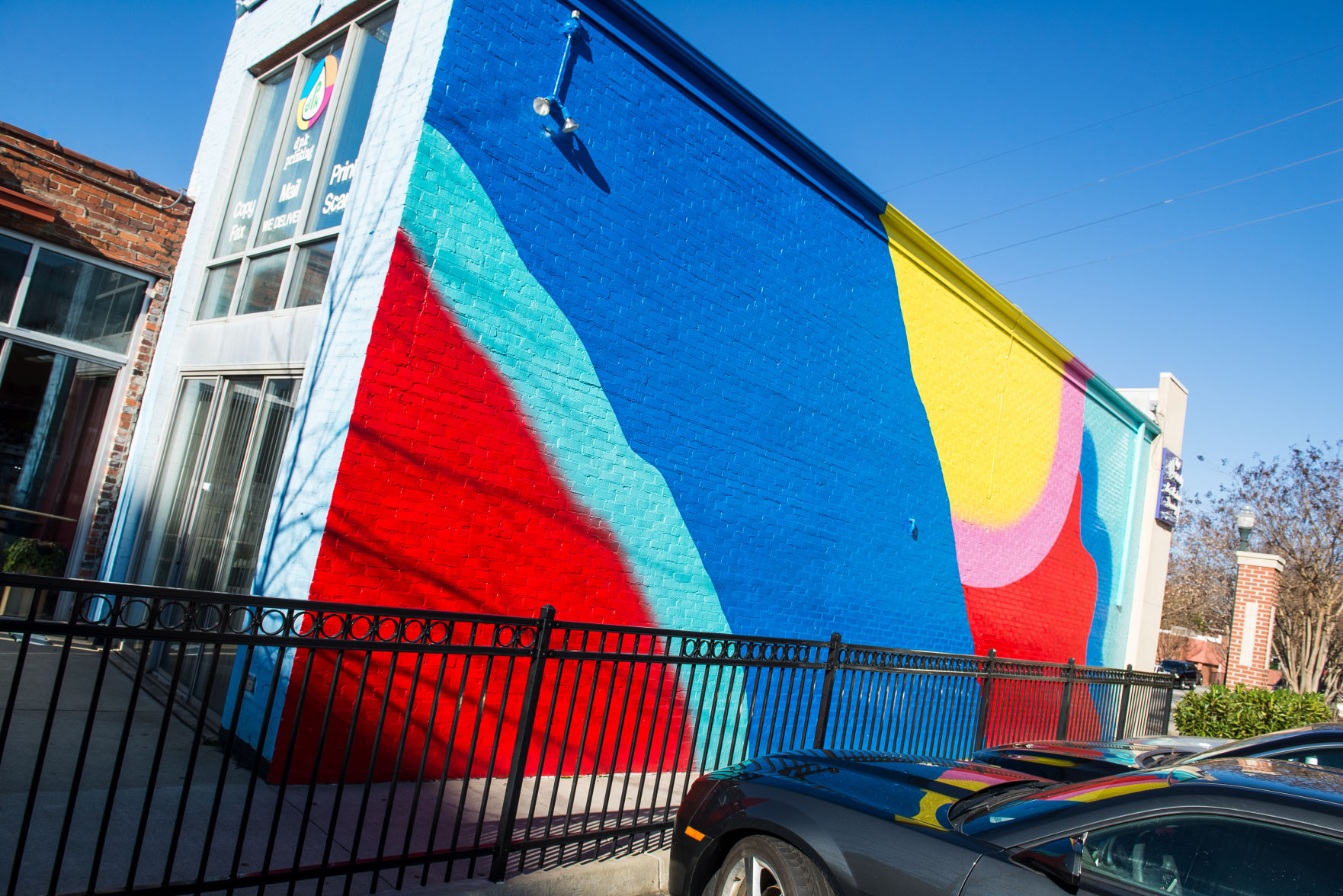 Middle of Nowhere public art mural